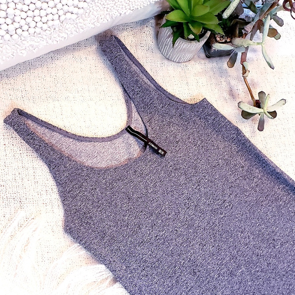 SOFT & STRETCHY Gray Tank